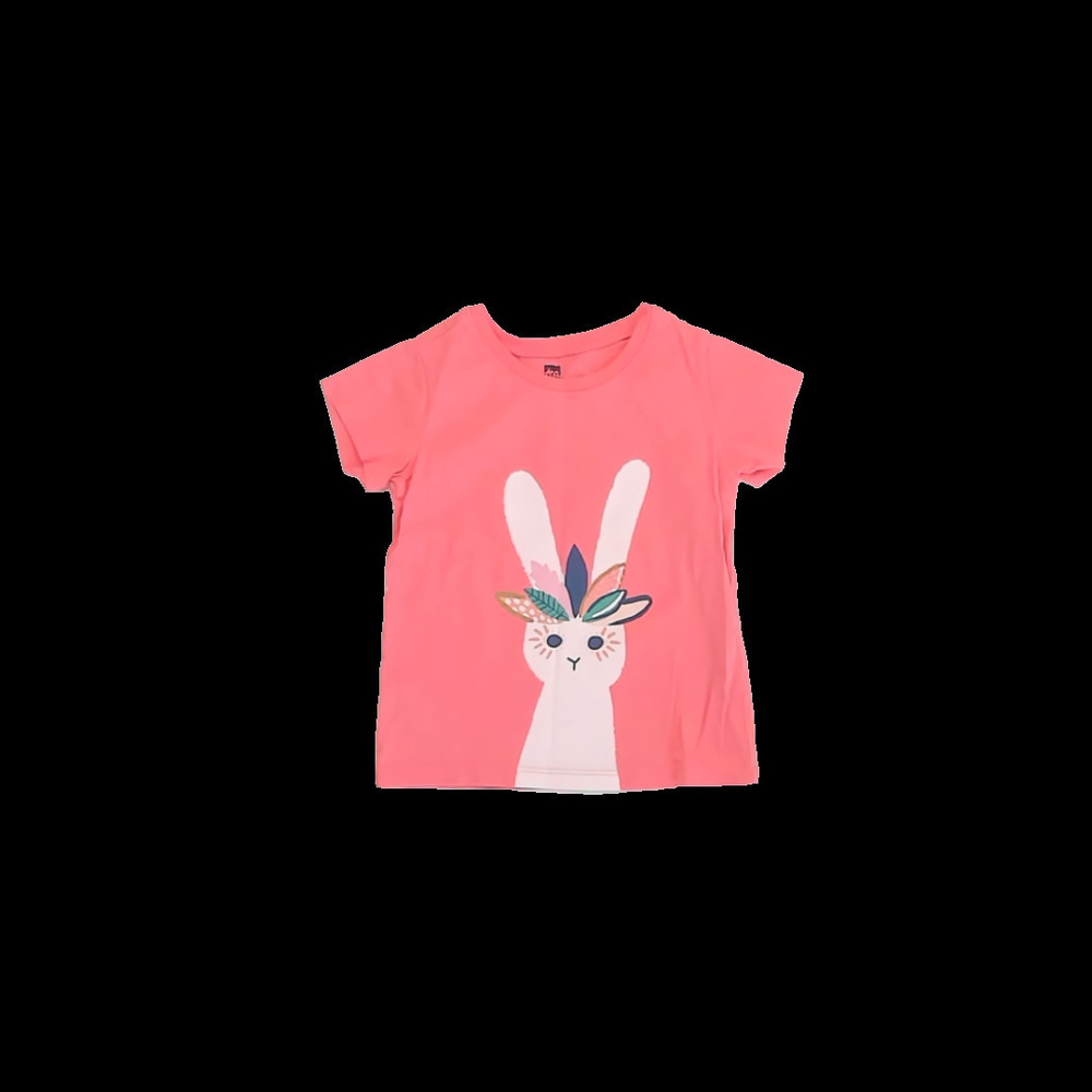 Tea Collection Girls Peach T-Shirt size: 18-24 Months